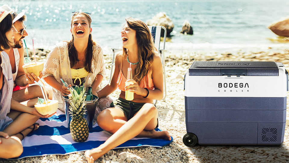 BODEGACOOLER 12 Volt Portable Refrigerator For Travel