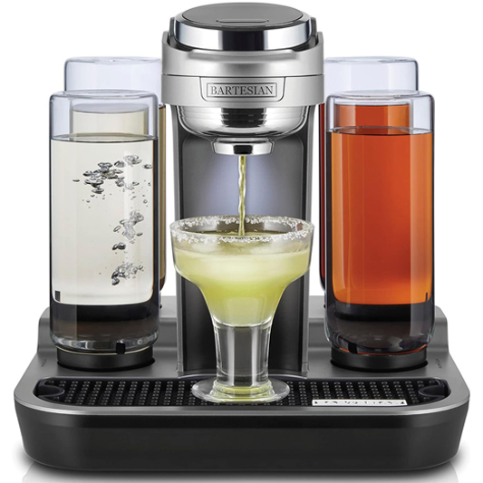 Bartesian Professional Cocktail Maker With 5 Premium Glass Bottles