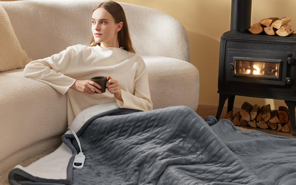 Bedsure Fast Heating Electric Blanket