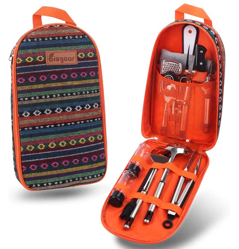 Bisgear Backpack Camping Cookware Utensil Set