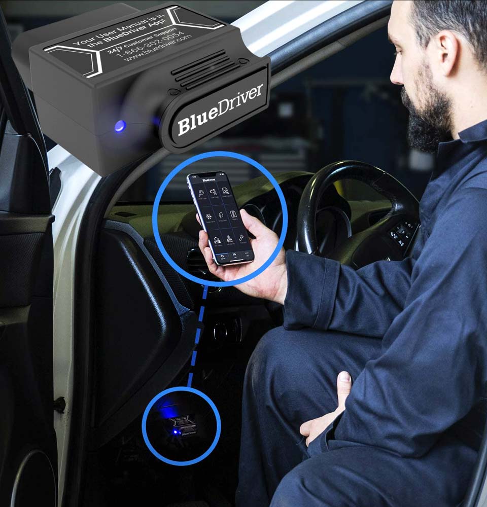 BlueDriver Bluetooth Pro OBDII Scan Tool For iPhone And Android 