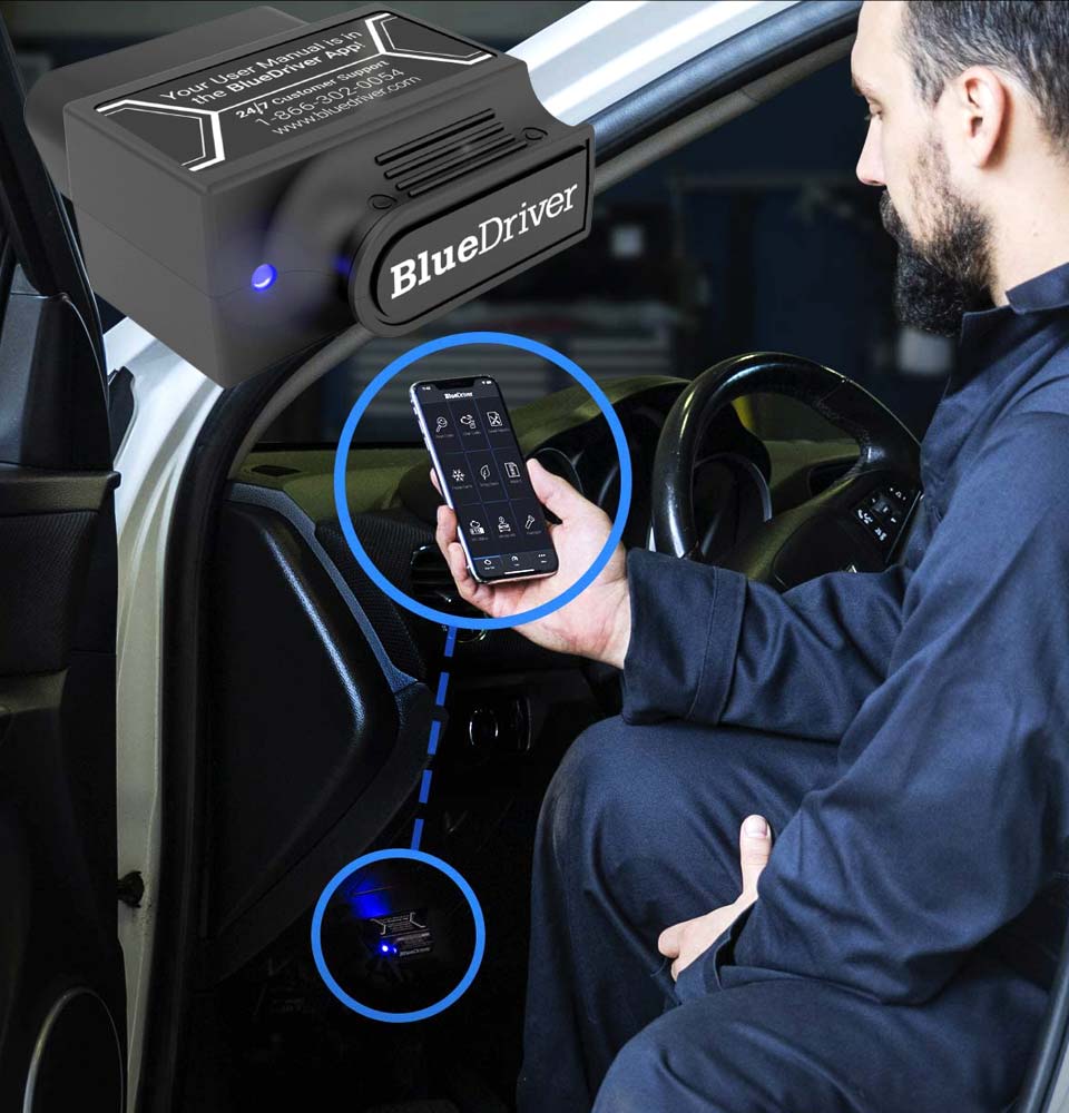 BlueDriver Bluetooth Pro OBDII Scan Tool For iPhone And Android
