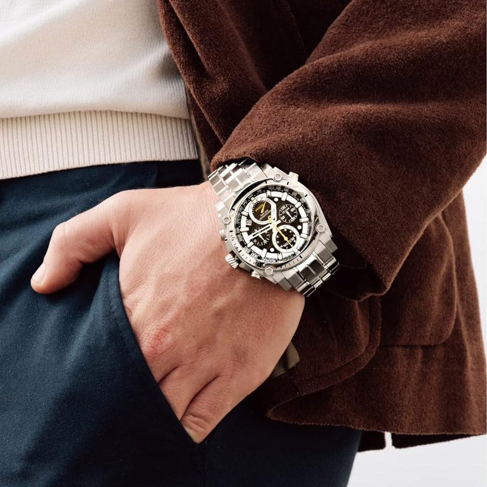 Bulova Men's Icon High Precision Quartz Chronograph Watch