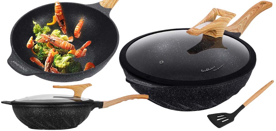 COOKLOVER  Nonstick Induction Wok 