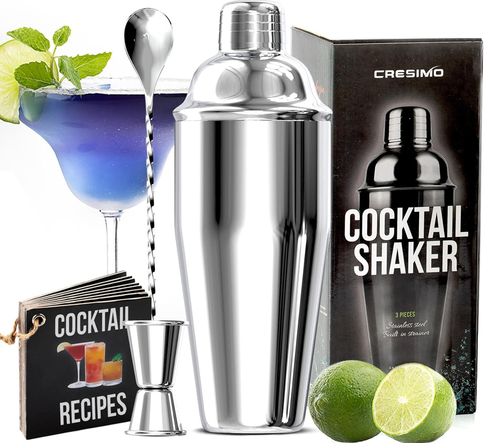 CRESIMO Large Cocktail Shaker Set