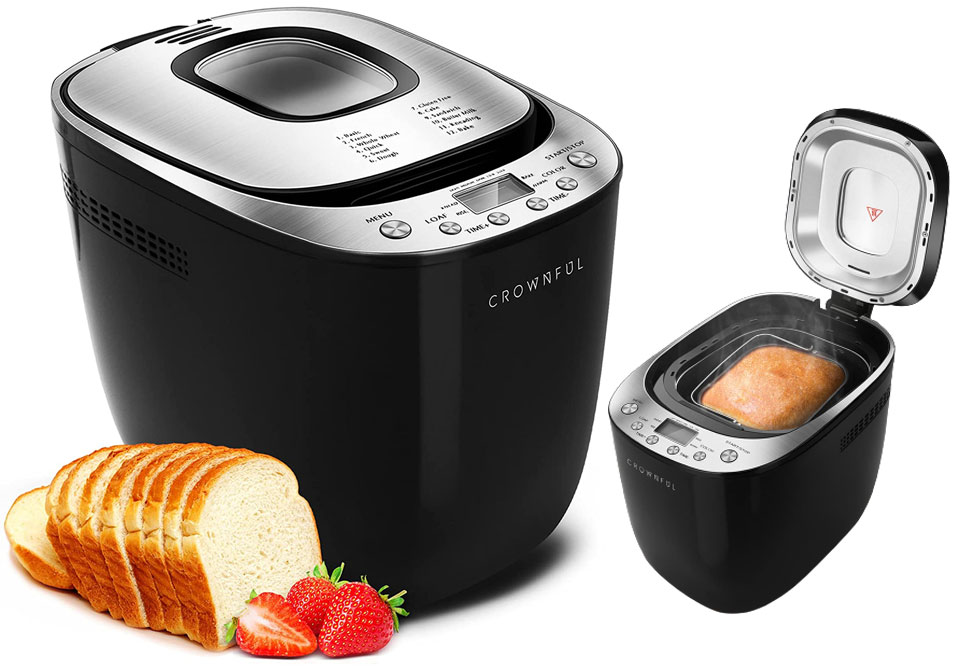 CROWNFUL Automatic Bread Maker