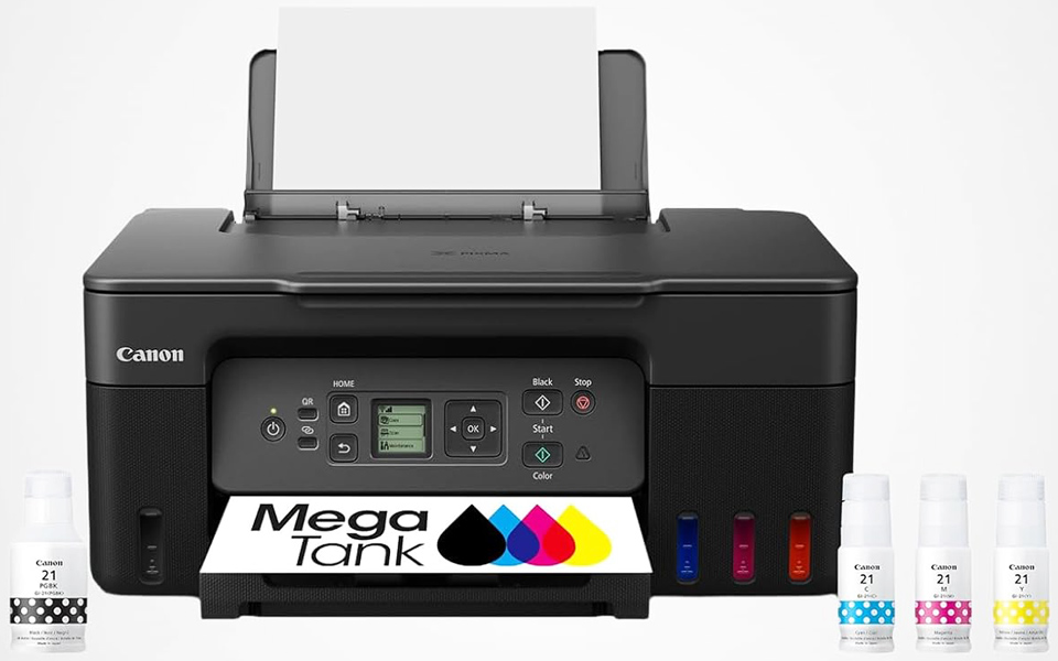 Canon MegaTank All-in-One Wireless Color Inkjet Printer