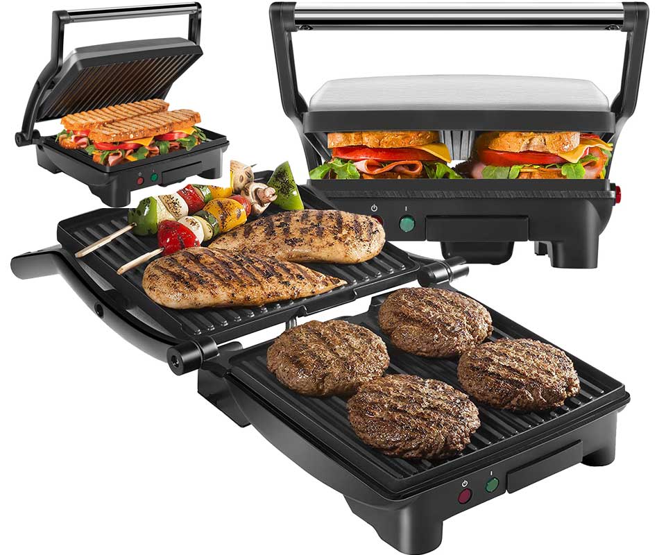 Chefman Gourmet Sandwich Maker And Panini Press