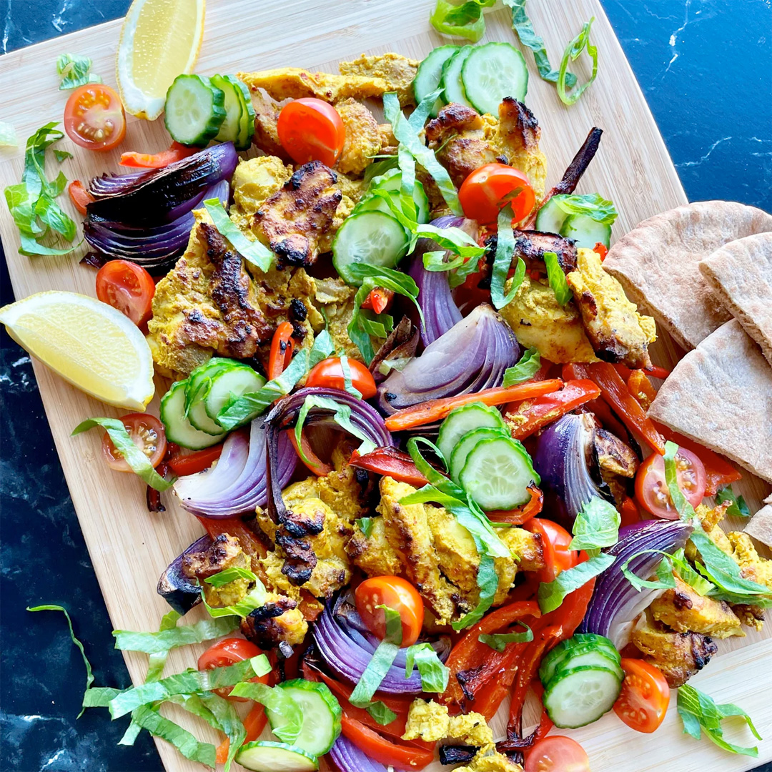 Delicious Chicken Shawarma Ingredients