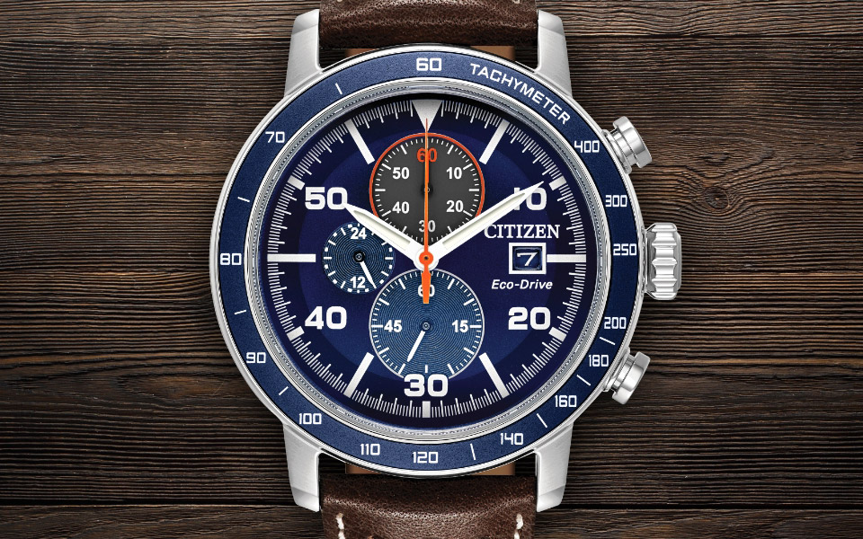 Citizen Men's Eco-Drive Sport Brycen Weekender Chronograph Watch