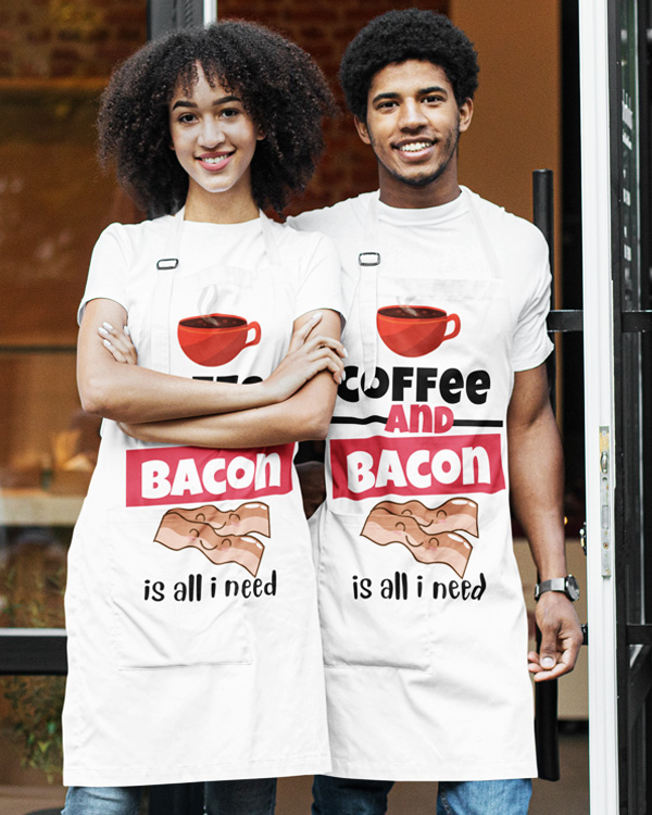 Coffee And Bacon Is All I Need Apron
