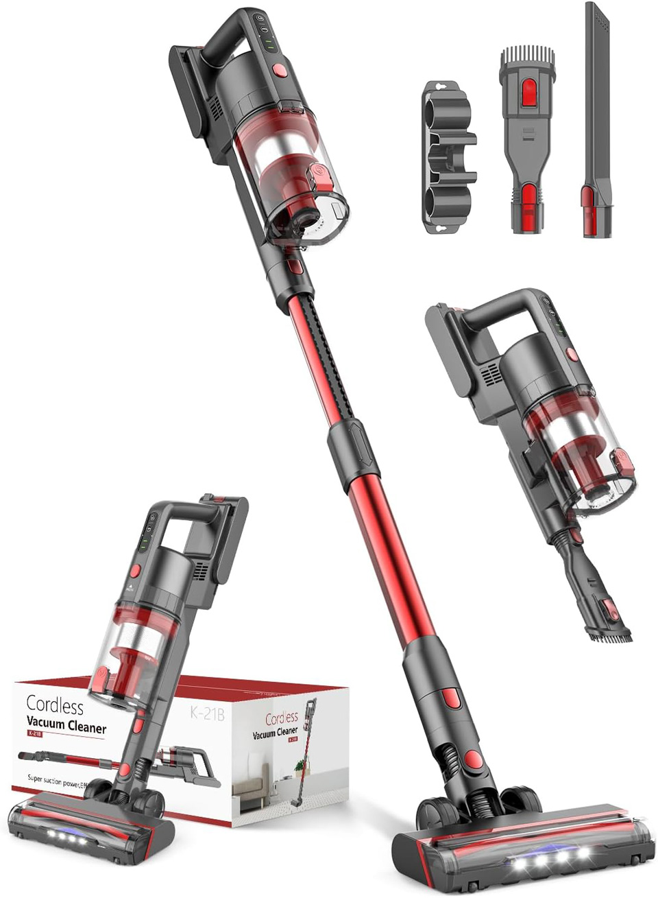 Comvtu Cordless Rechargeable Stick Vacuum Cleaner