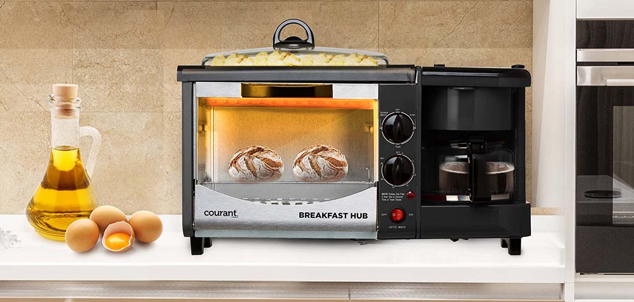 Multifunction Kitchen Gadgets - Courant 3-in-1 Multifunction Breakfast Hub