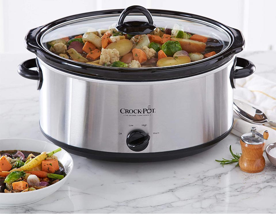 Crock-Pot 7-Quart Oval Manual Slow Cooker