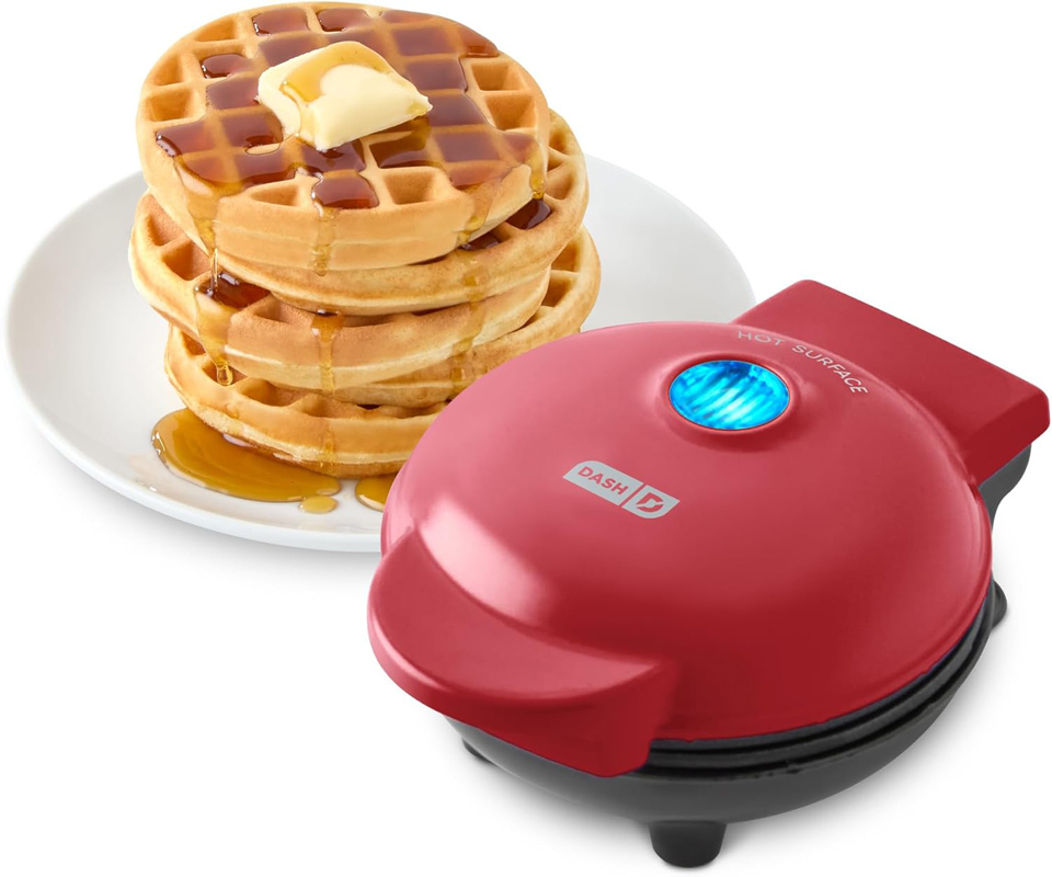 DASH Nonstick Mini Waffle Maker