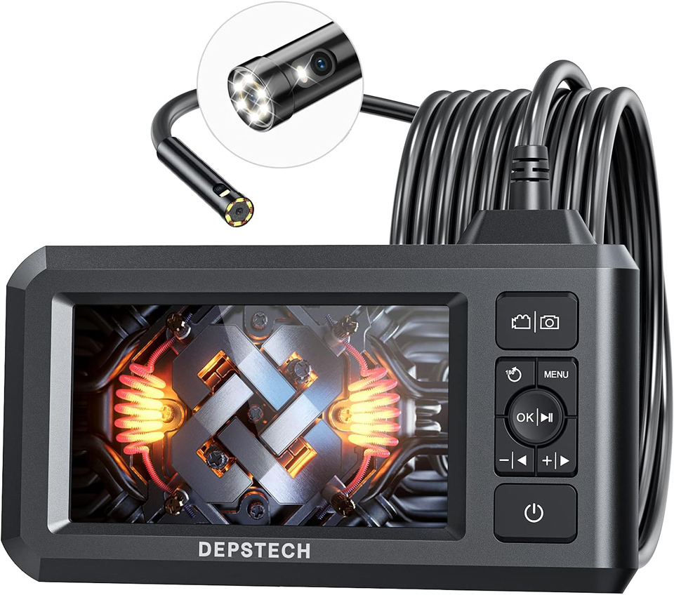 DEPSTECH Dual Lens Industrial Endoscope