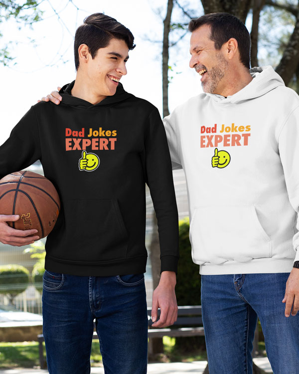 Dad Jokes Expert Pullover Hoodie