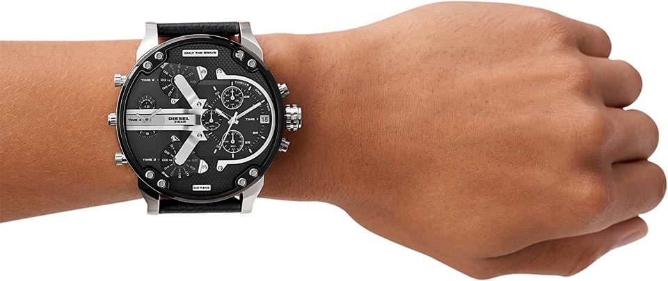 Diesel Mr. Daddy 2.0 Stainless Steel Chronograph Watch 