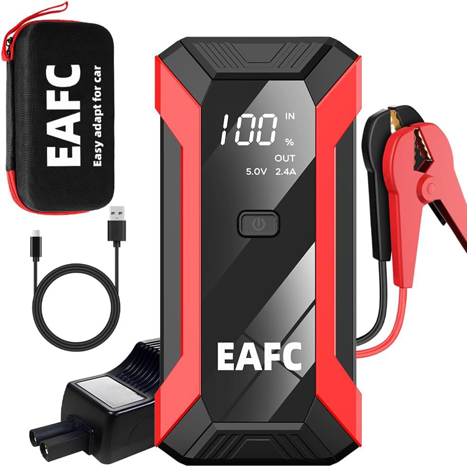 EAFCAuto Car Jump Starter With Power Bank