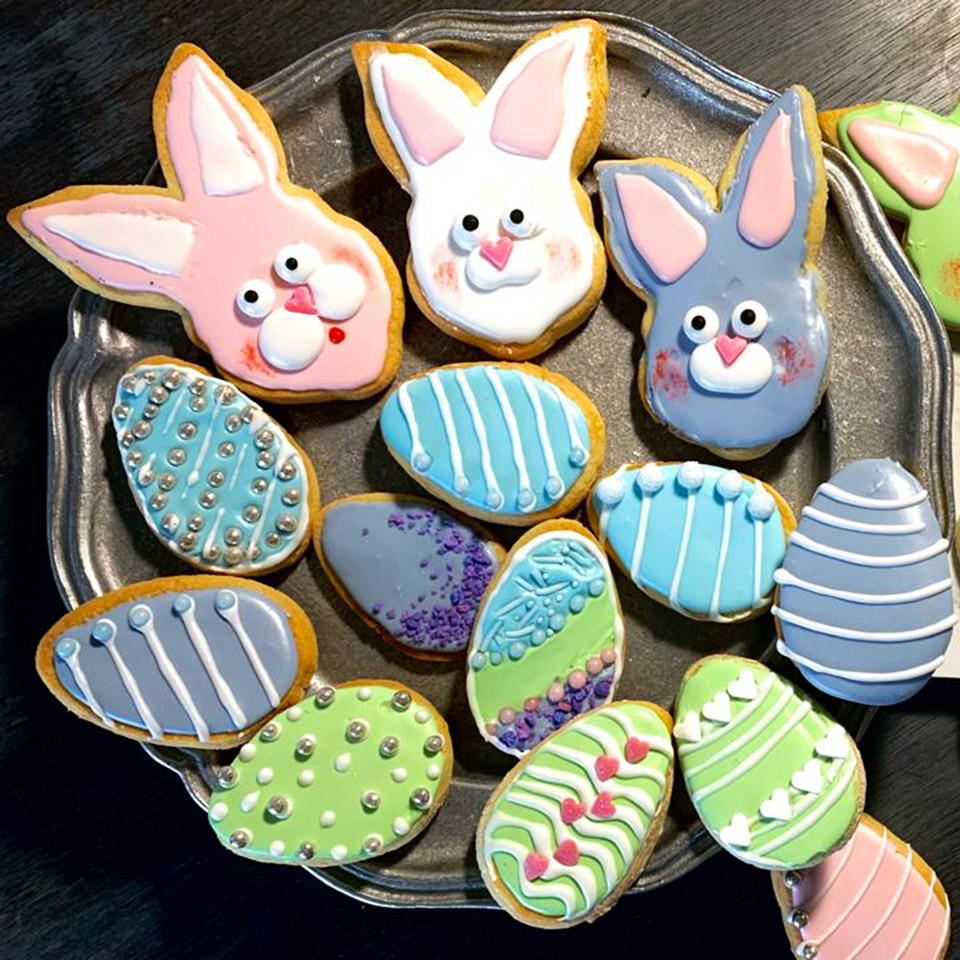 Easter Egg Sugar Cookies