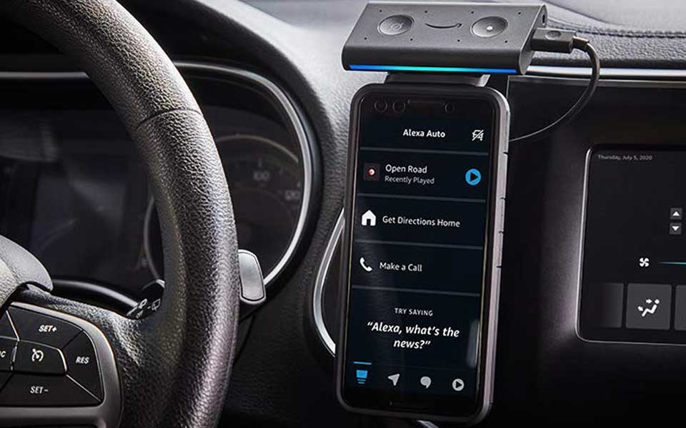 Echo Auto - Hands-free Alexa in your car