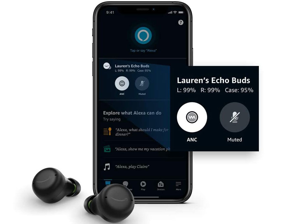 Echo Buds (2nd Gen) True wireless Earbuds 