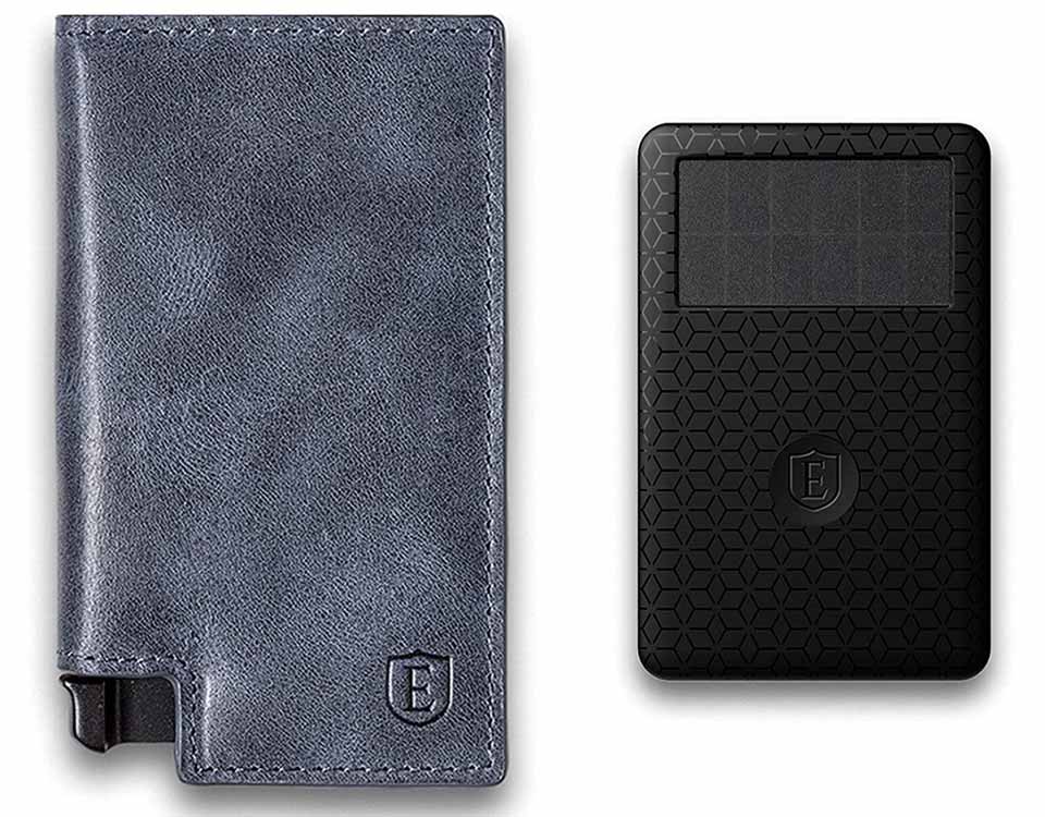 Ekster Parliament Slim Leather Wallet and Tracker Card
