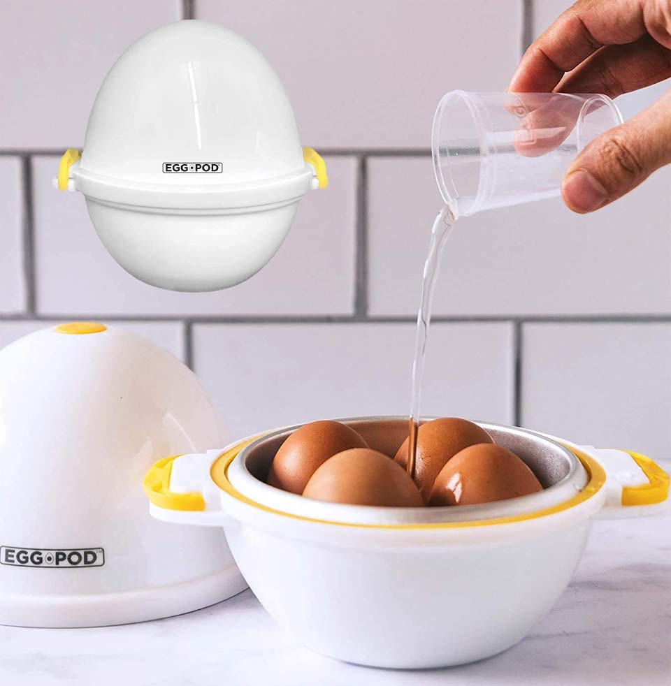 Emson Eggpod Microwave Hardboiled Egg Cooker