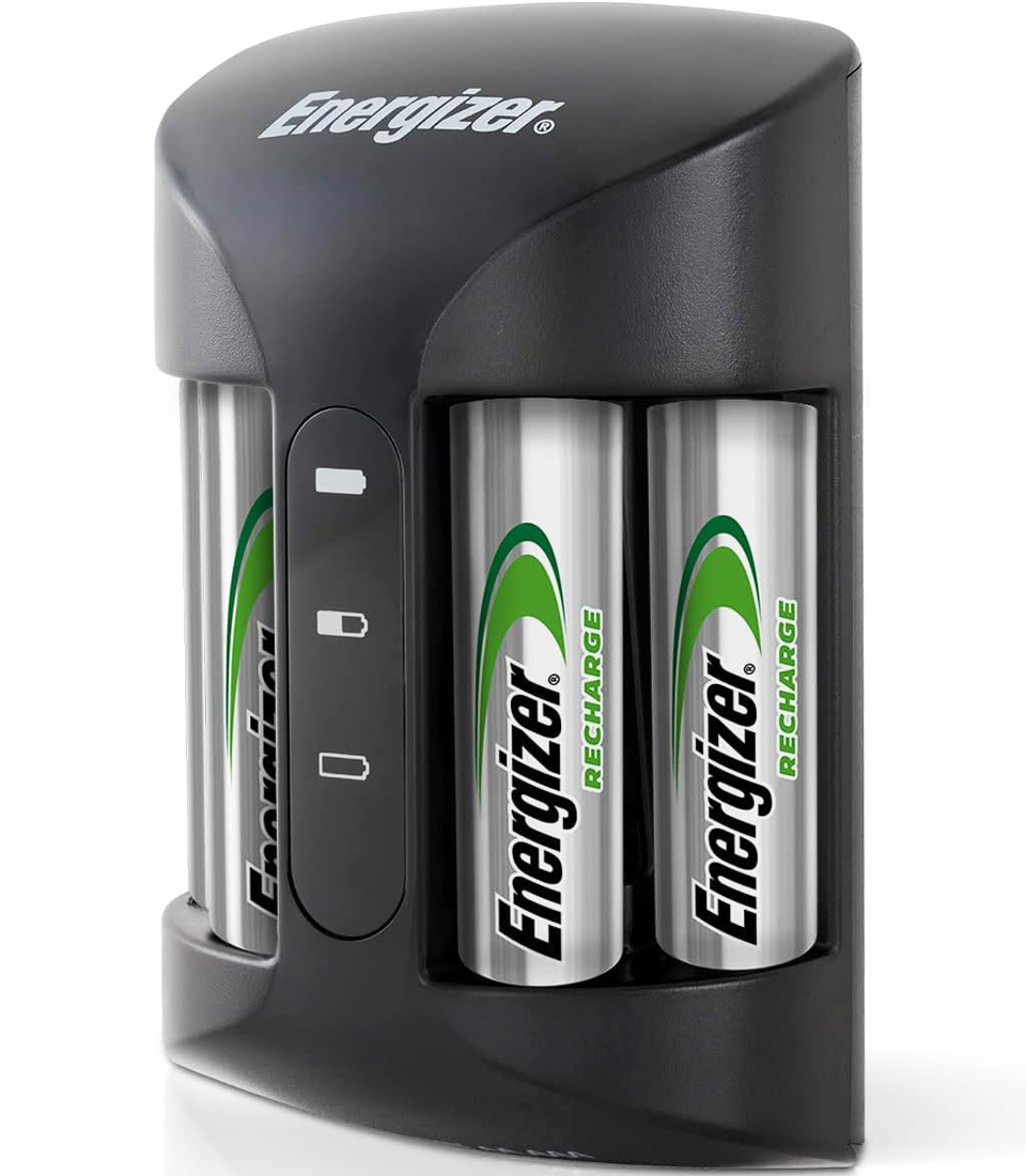 Energizer Recharge Pro Rechargeable AAA and AA Battery Charger