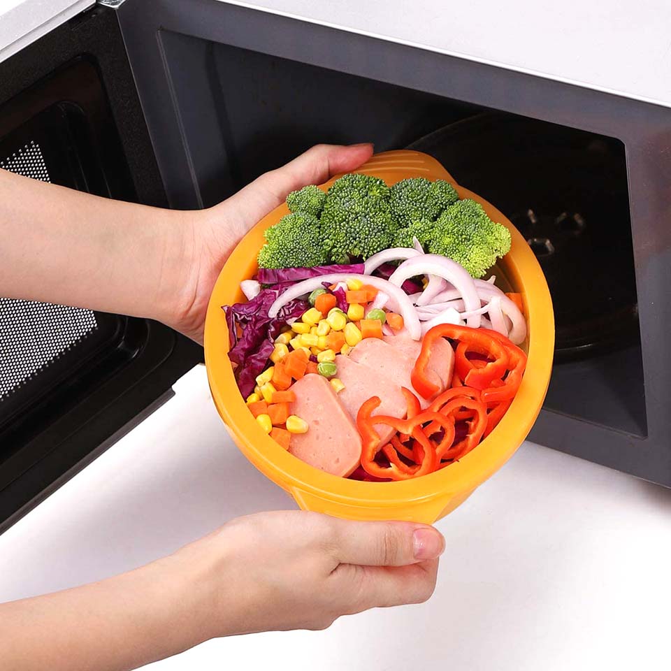 EuChoiz Collapsible Microwave Steamer 