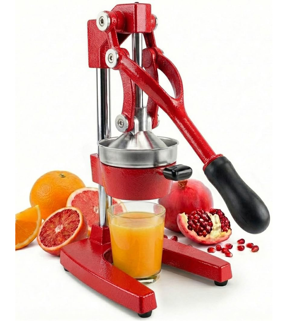 Eurolux Cast Iron Manual Hand Press Citrus Juicer