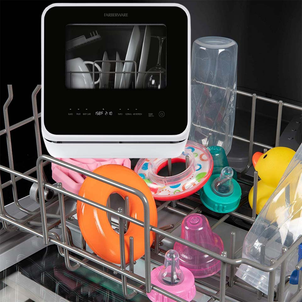 Farberware Portable Countertop Dishwasher