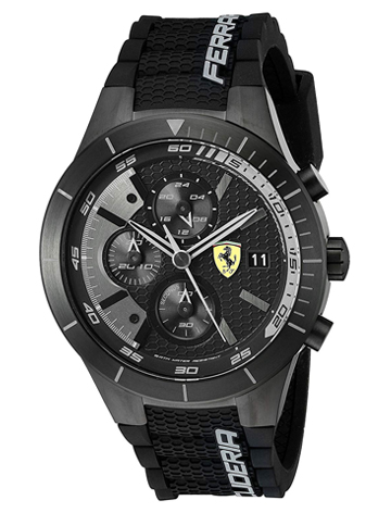 Ferrari Men's REDREV EVO Analog Display Japanese Quartz Watch 