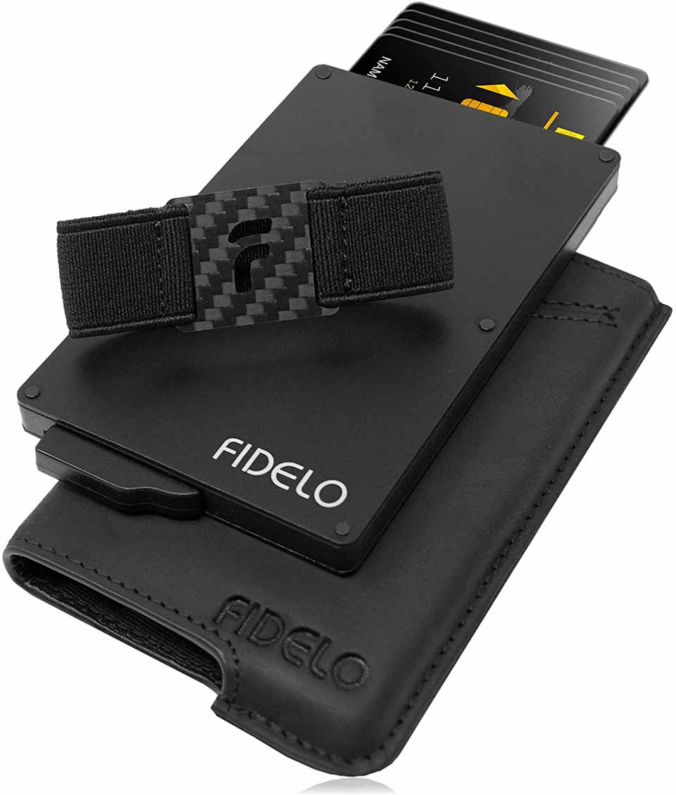 Fidelo Minimalist Hybrid RFID Wallet