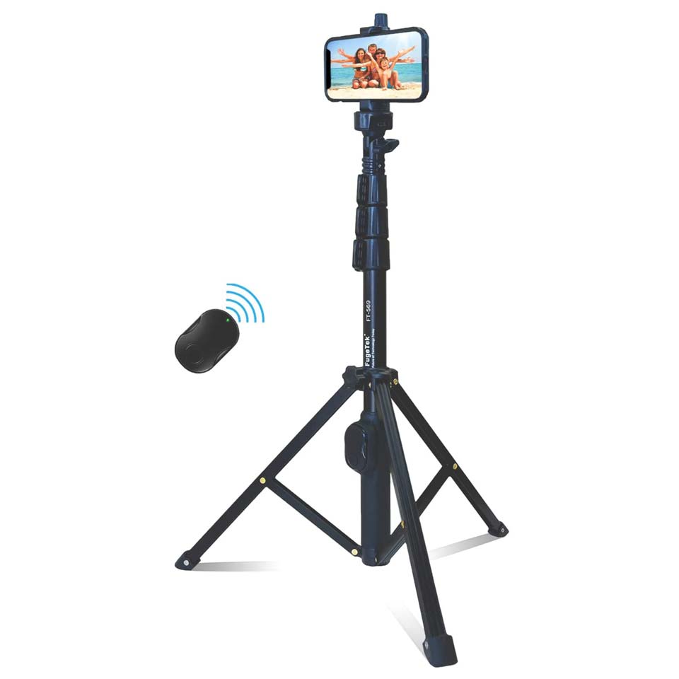 Fugetek Professional Selfie Stick And Tripod With Remote