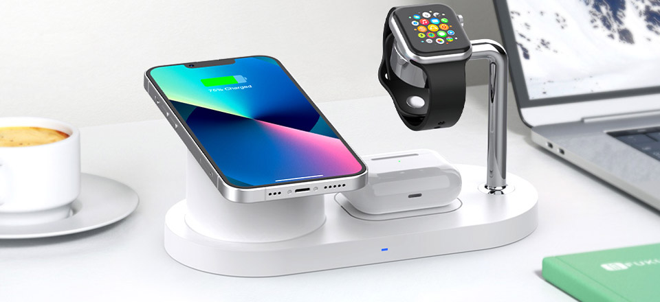 Fuvuan Magnetic Wireless Charging Station 