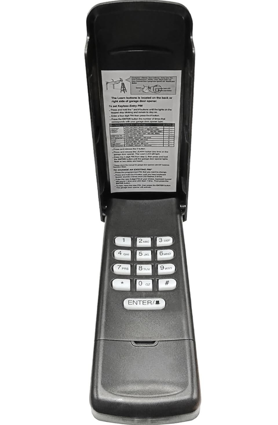 GIOATY Wireless Universal Garage Door Opener Keypad