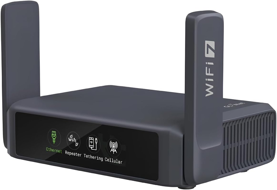 GL.iNet Dual-Band Wi-Fi 7 Portable Travel Router