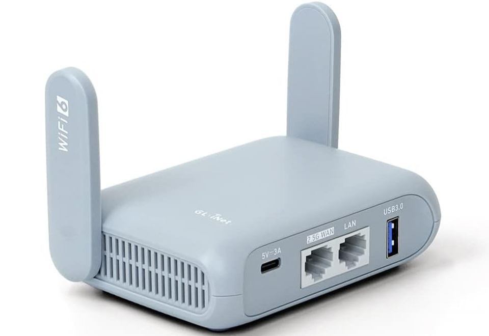 GL.iNet Wi-Fi 6 Wireless Portable Travel Router