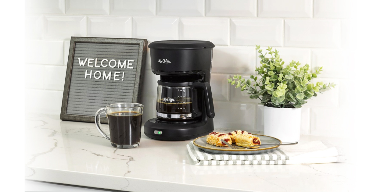 This Compact 5 Cup Coffee Maker Is Cheaper Than A Good Bottle Of Wine