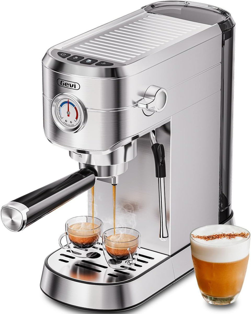 Gevi 20 Bar Espresso Machine With Milk Frother