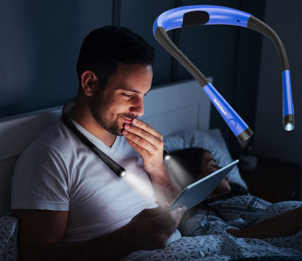 Glocusent LED Neck Reading Light