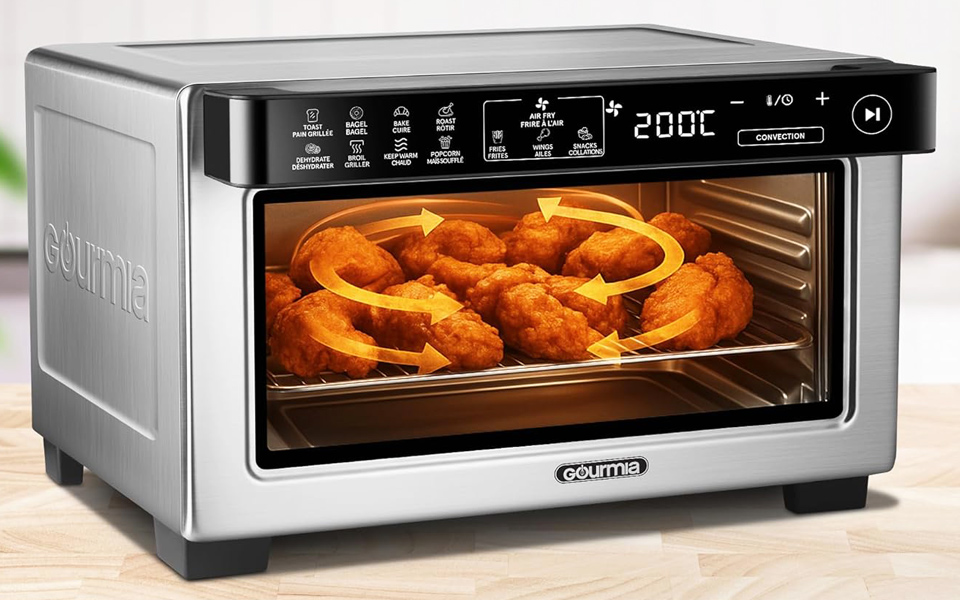 Gourmia 4-Slice Digital Air Fryer Toaster Oven