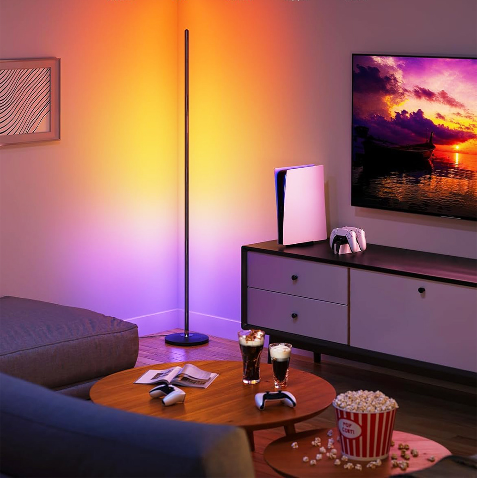 Govee RGBIC Smart LED Floor Lamp With Music Sync And Voice Commands
