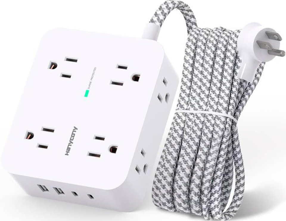 HANYCONY Multi Plug Charging Ports Outlet Extender