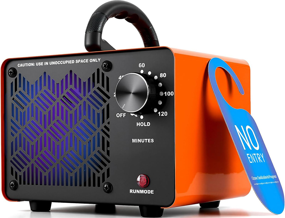 HHGM Dual-Fan High Capacity Ozone Odor Eliminator