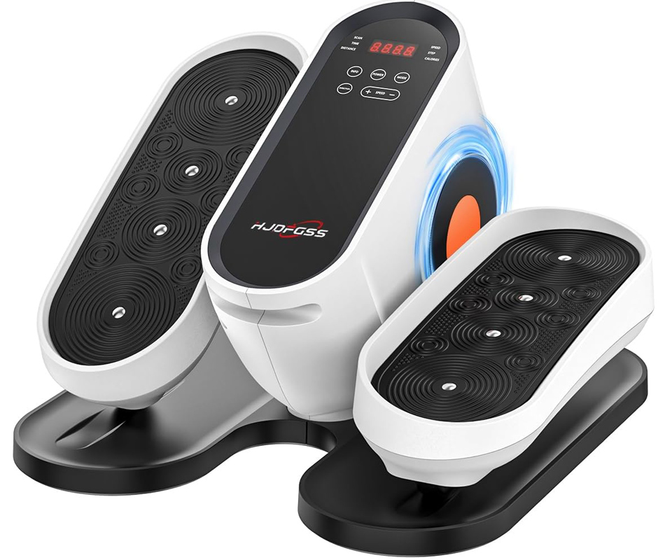 HJDFGSS Under Desk Elliptical Machine