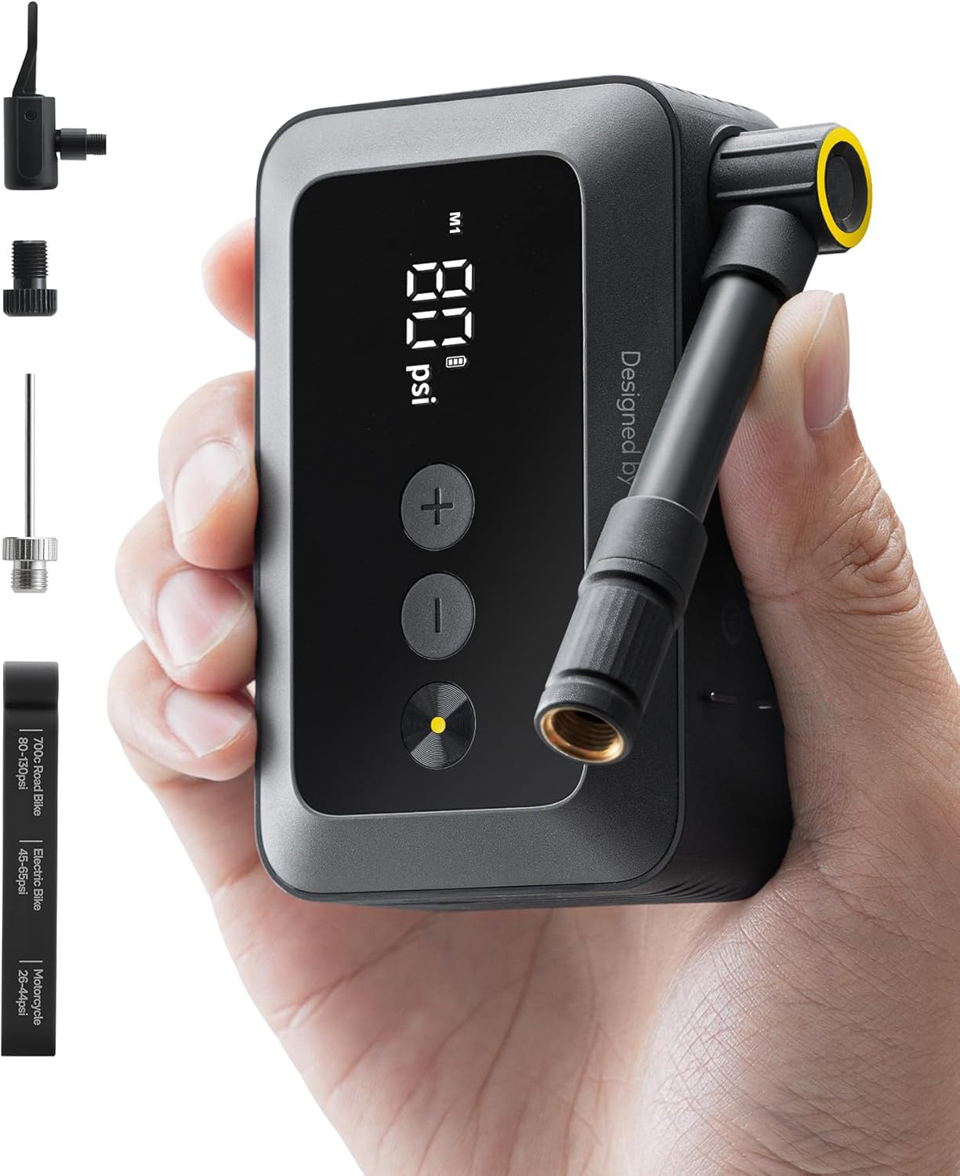 HOTO Mini Bike Tire Pump