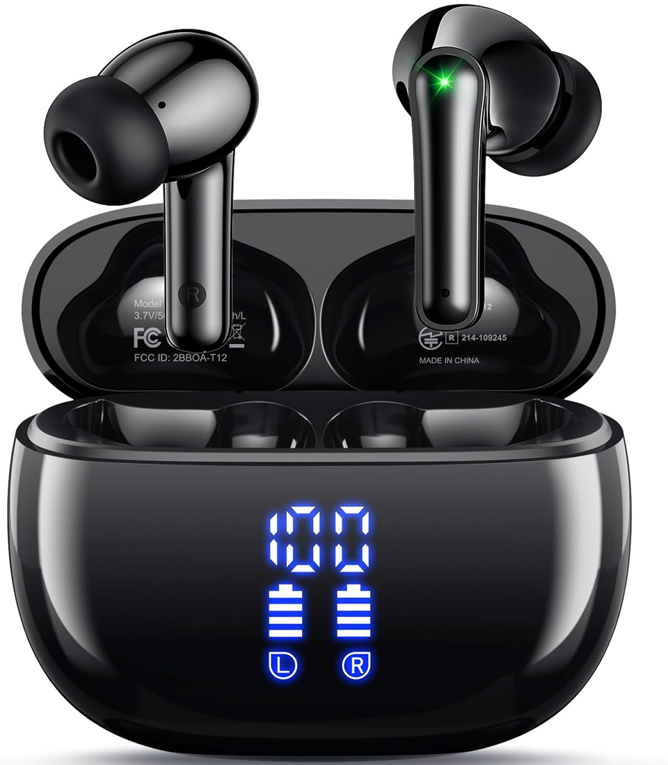 HUIFU Bluetooth Earbuds With Deep Bass