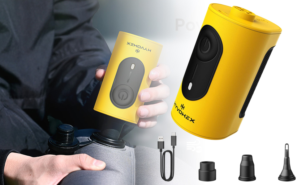 HYVOHEX Portable Air Pump For Inflatables